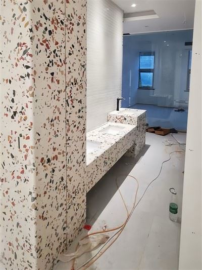 Precast Terrazzo Countertops
